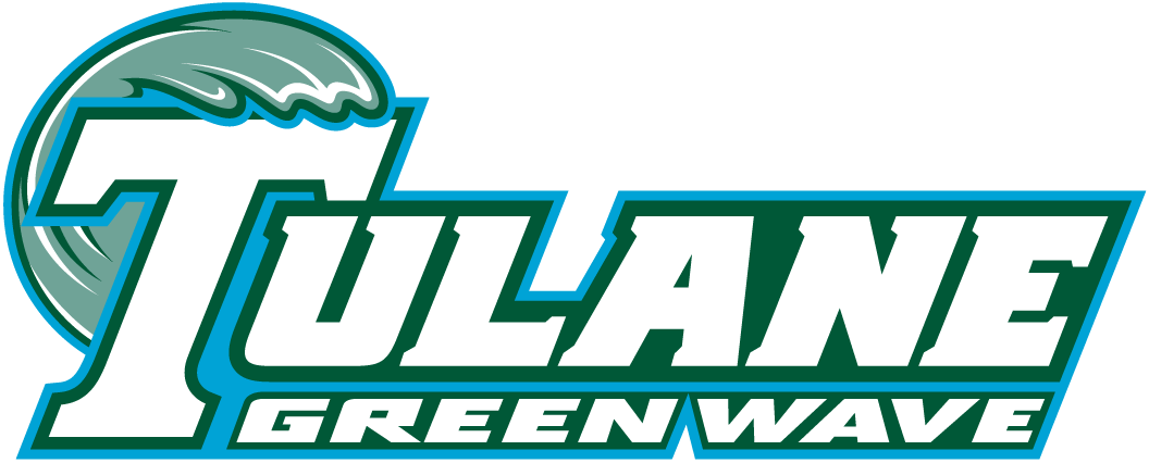 Tulane Green Wave 1998-Pres Wordmark Logo v9 diy DTF decal sticker